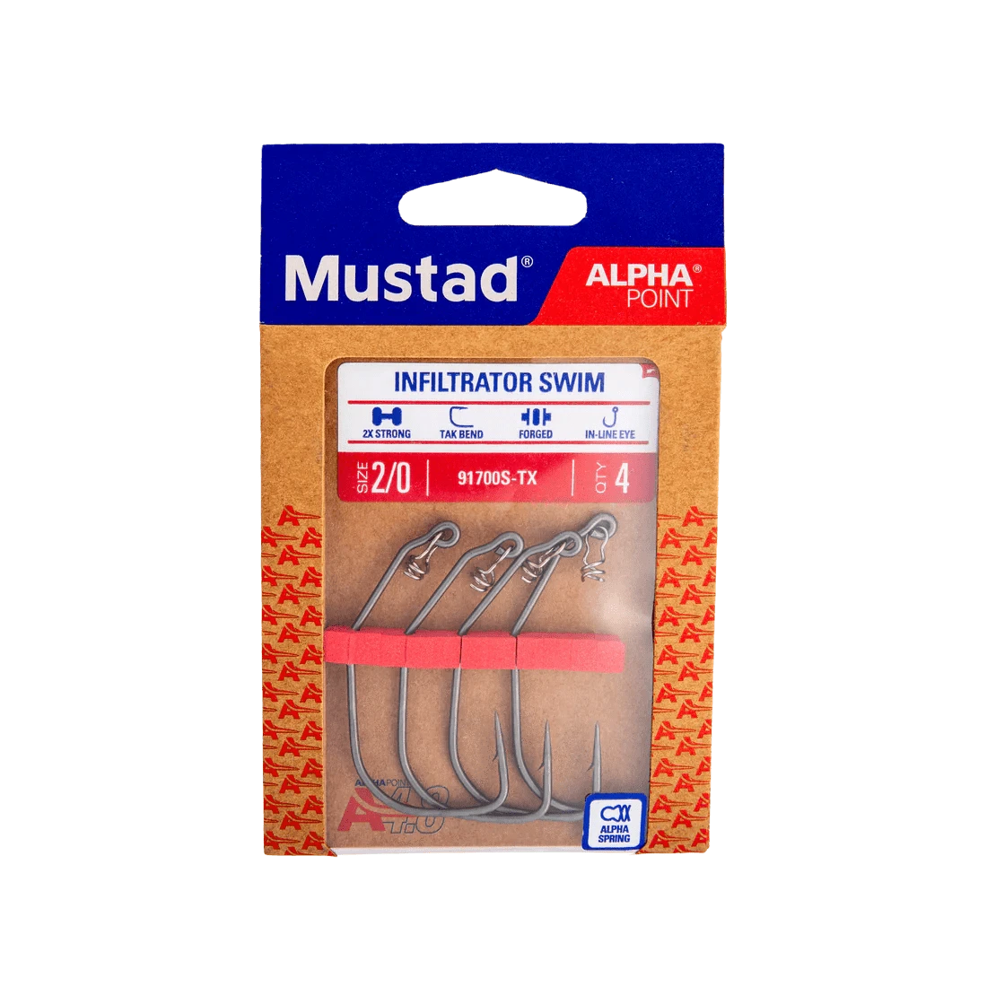 Mustad Infiltrator Swim Hook 4/0