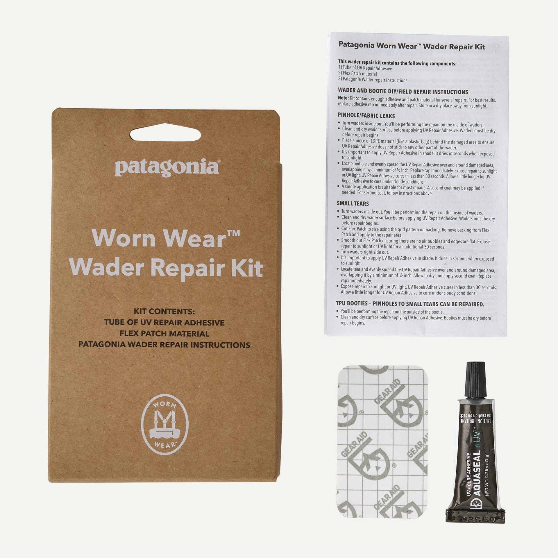 Worn Wear Wader Repair Kit Clear / ALL