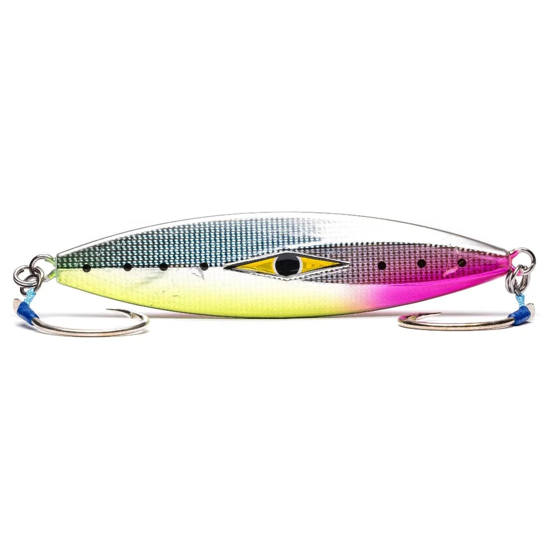 Mustad Staggerbod Slow Fall Jig Pink Chartreuse / 150g