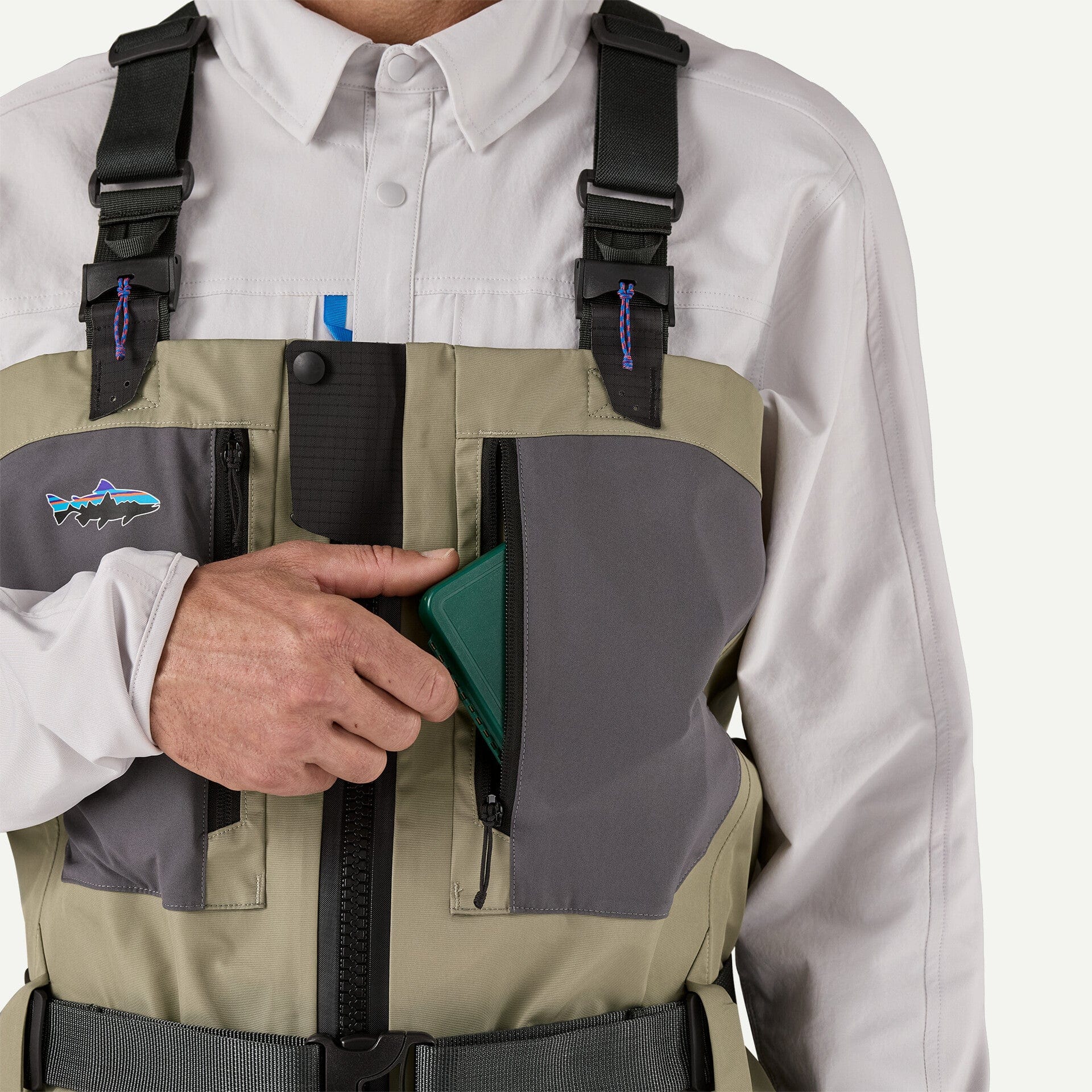 M's Swiftcurrent Traverse Zip Front Waders