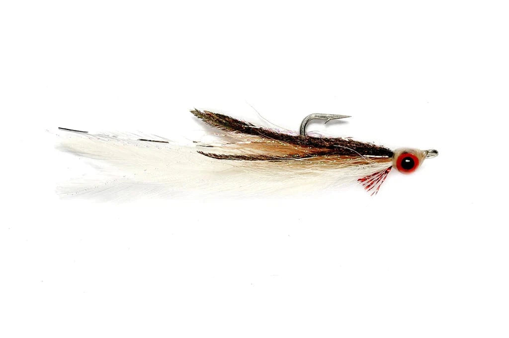 Half N Half Clouser Minnow 1 / Olive/White