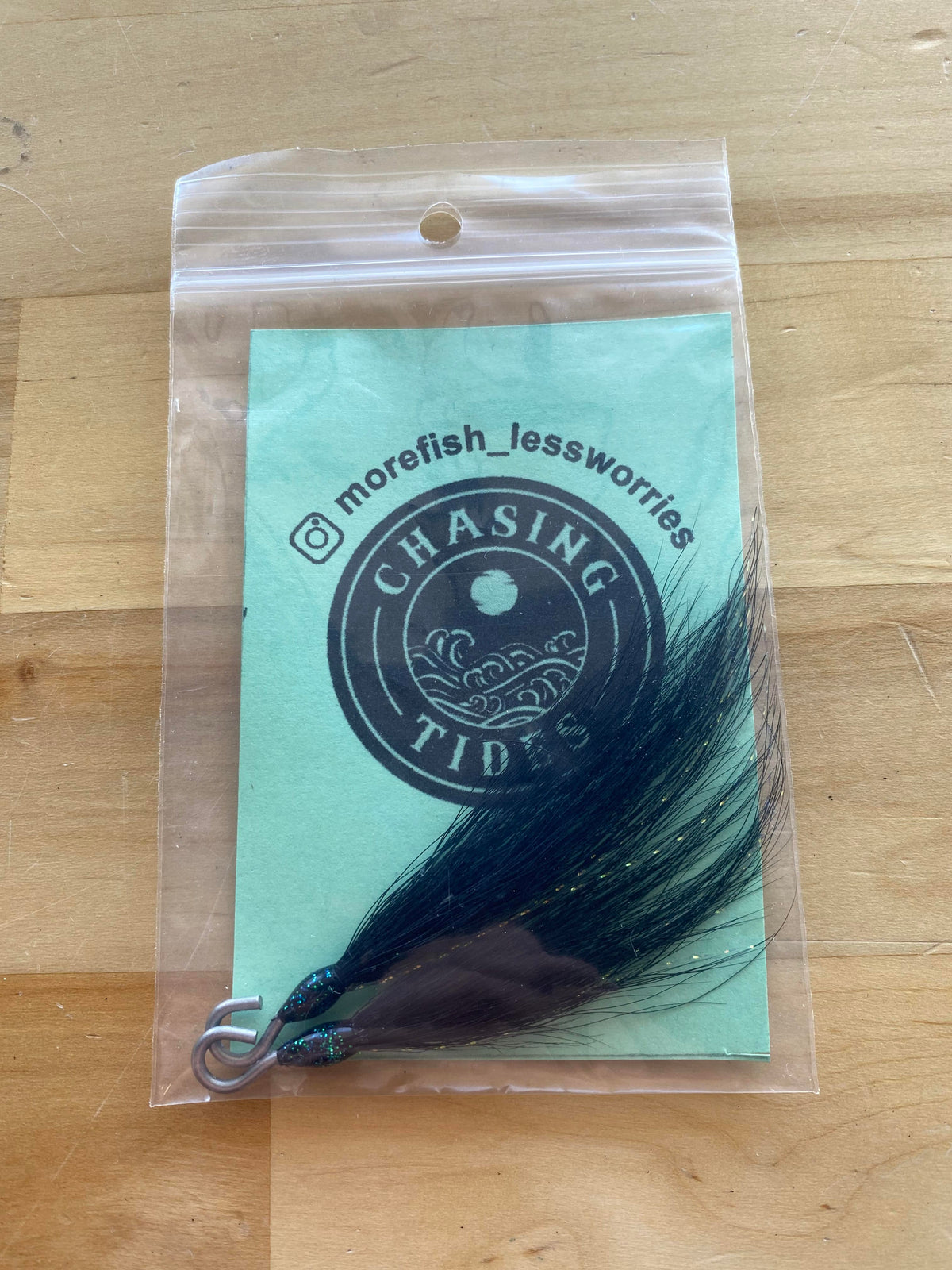 Chasing Tides Tail Flags Black