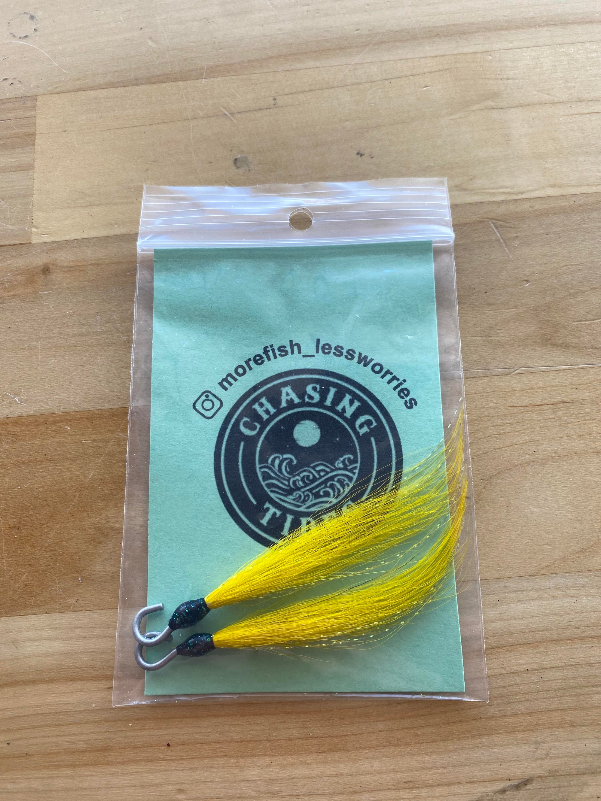 Chasing Tides Tail Flags Yellow