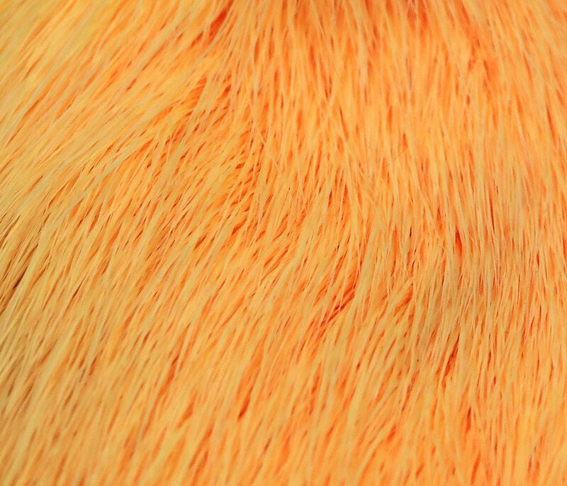 Deer Belly Hair Dyed over White Salmon