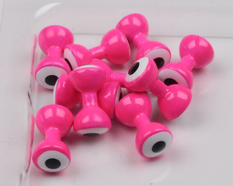 Hareline Double Pupil Brass Eyes