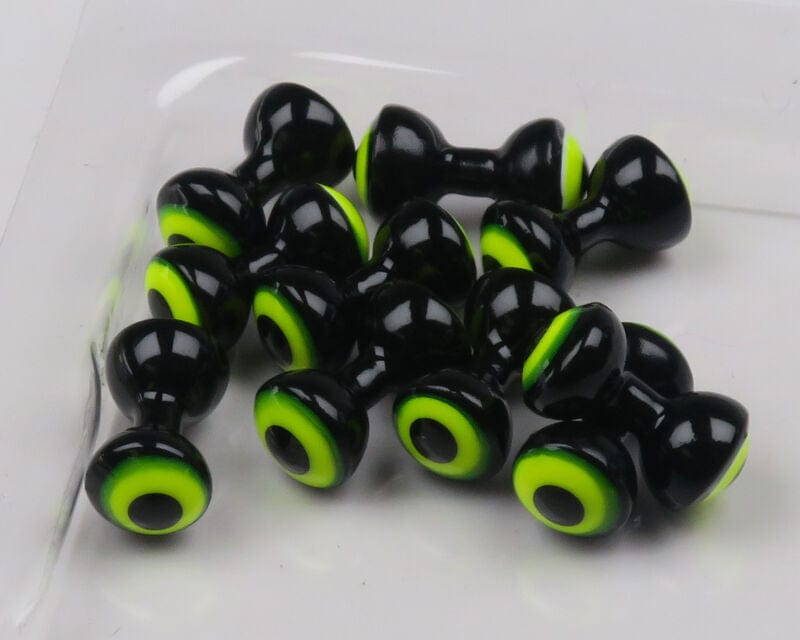 Hareline Double Pupil Brass Eyes