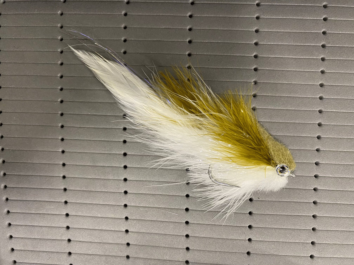 Galloup&#39;s SW Bangtail Olive/White