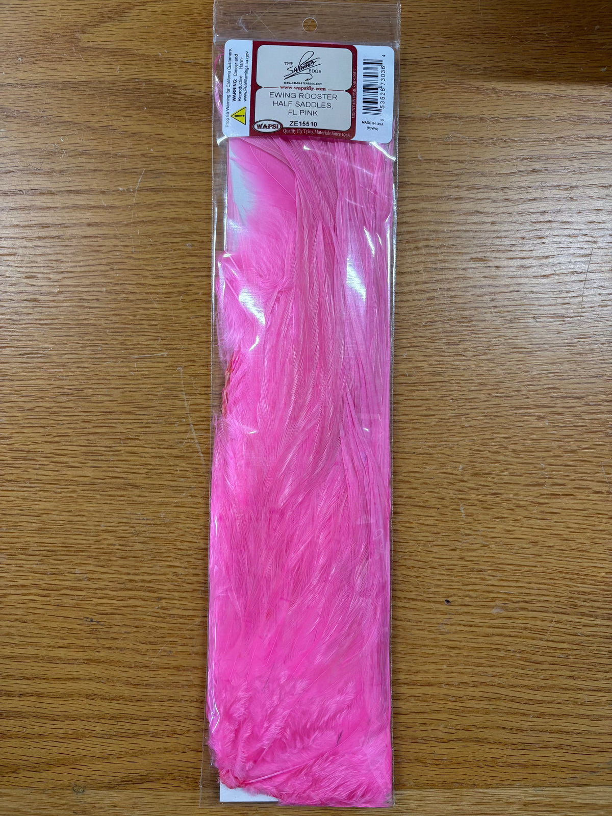 Ewing Half Rooster Saddle FL. Pink