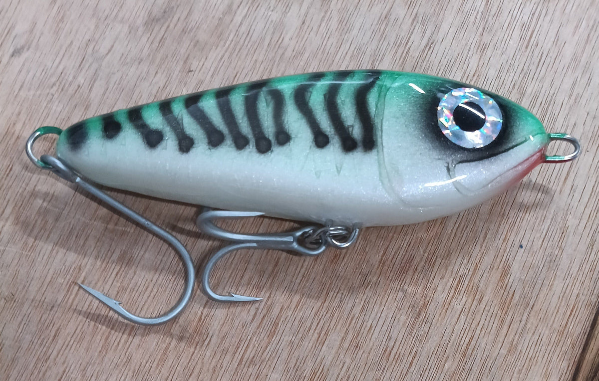 Alan&#39;s Custom Plugs Combat Green Mackerel