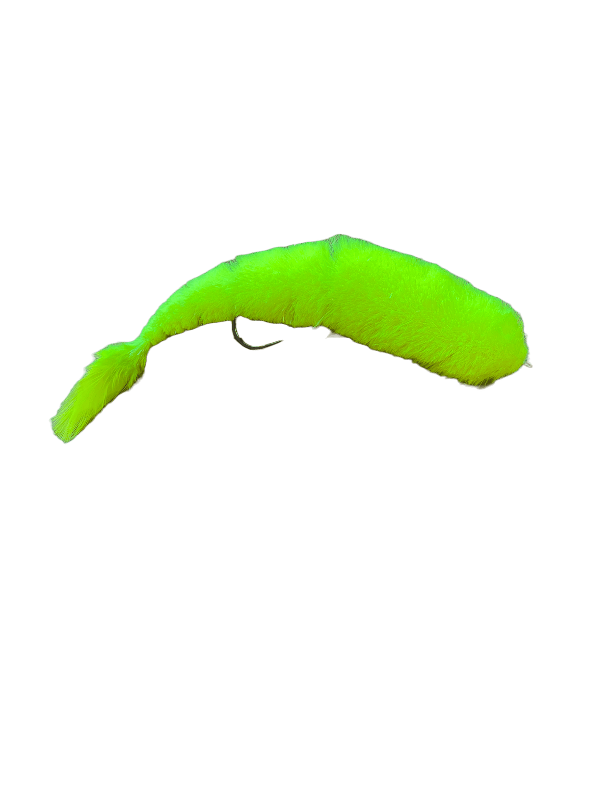 Chocklett&#39;s Jerk Changer 6&quot; 1/0 Large Hook / Chartreuse