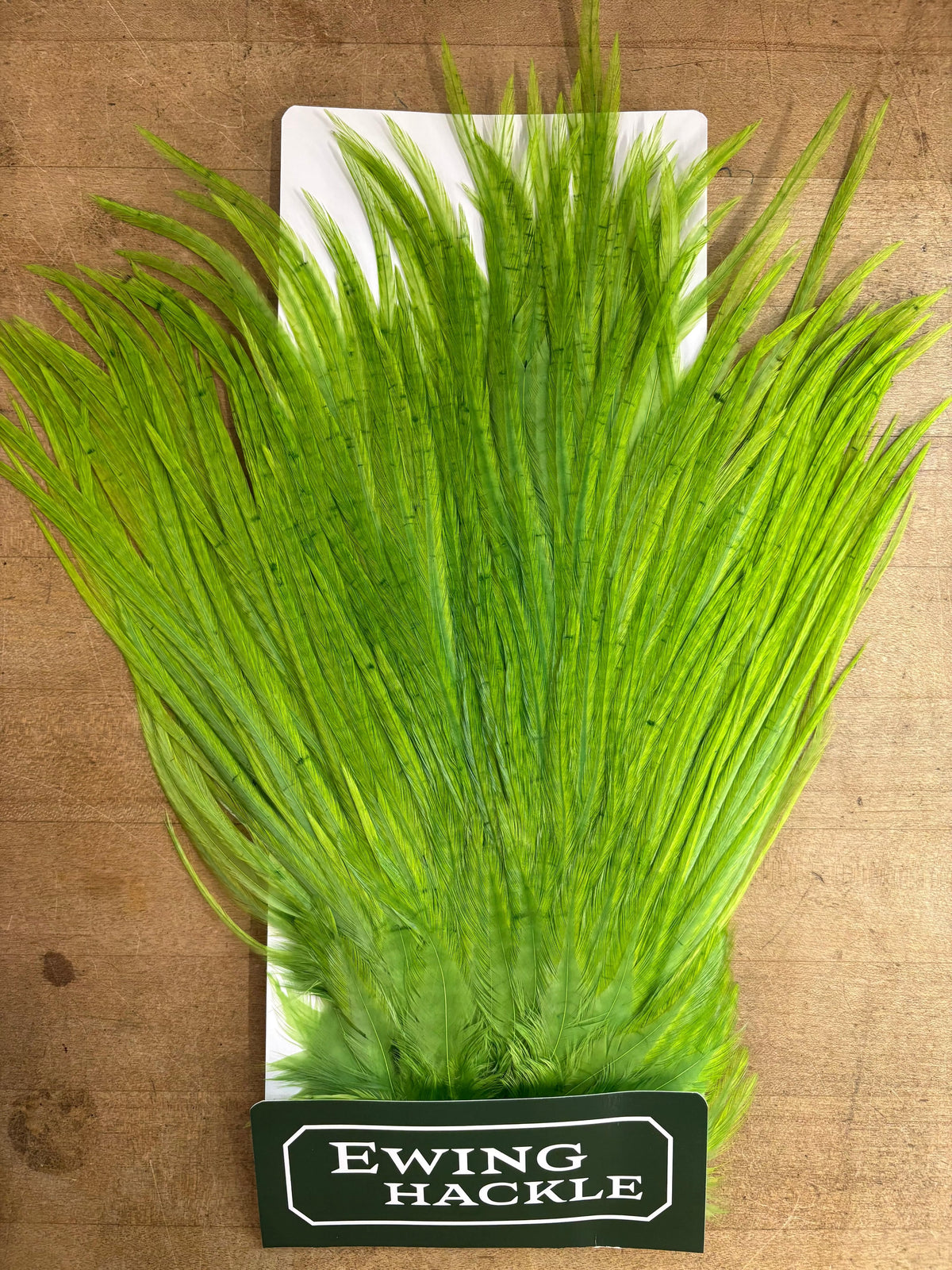 Ewing Saddle Hackle Emerald Green