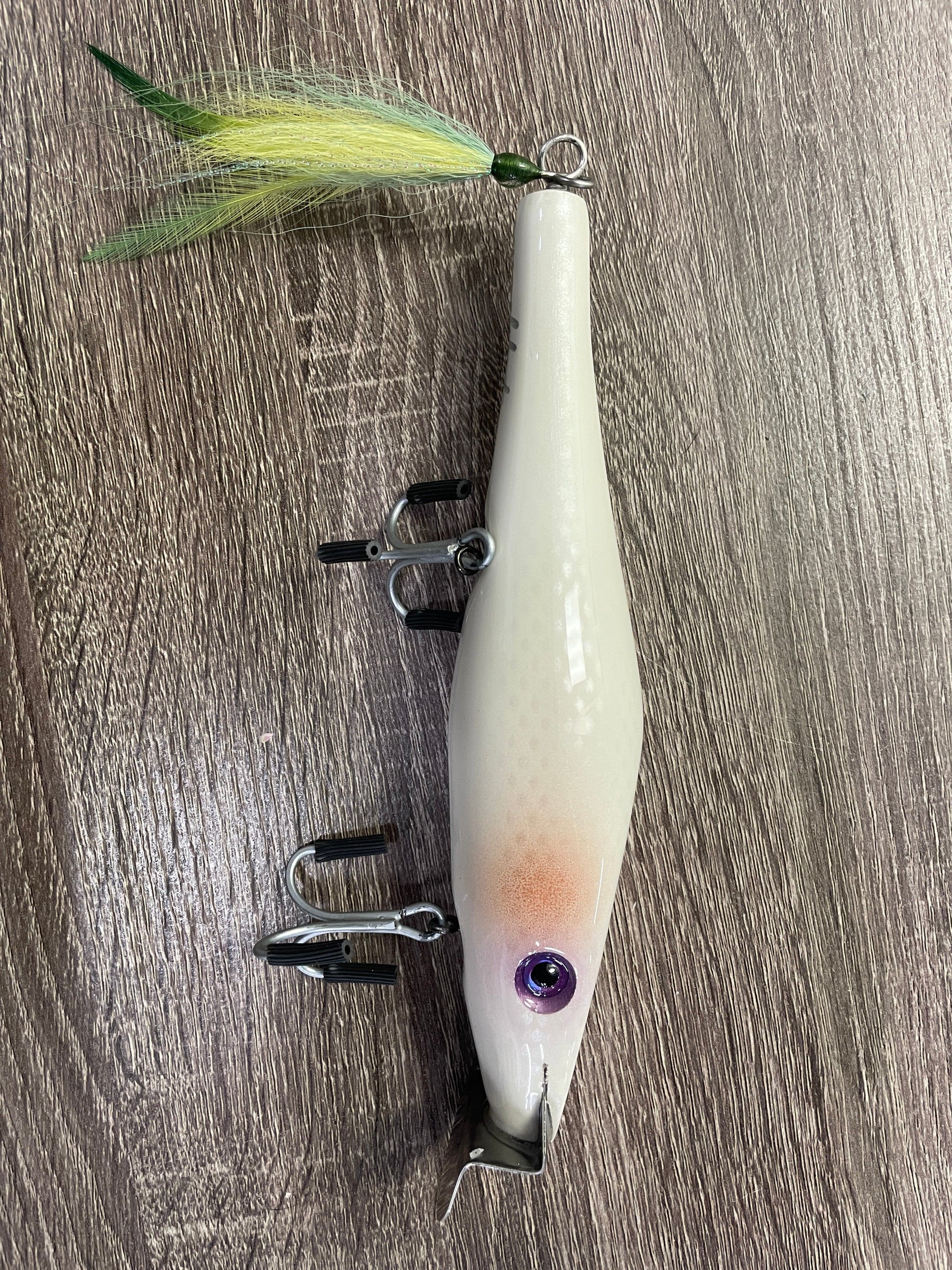 Personal Best Lures Troller Chartreuse/White