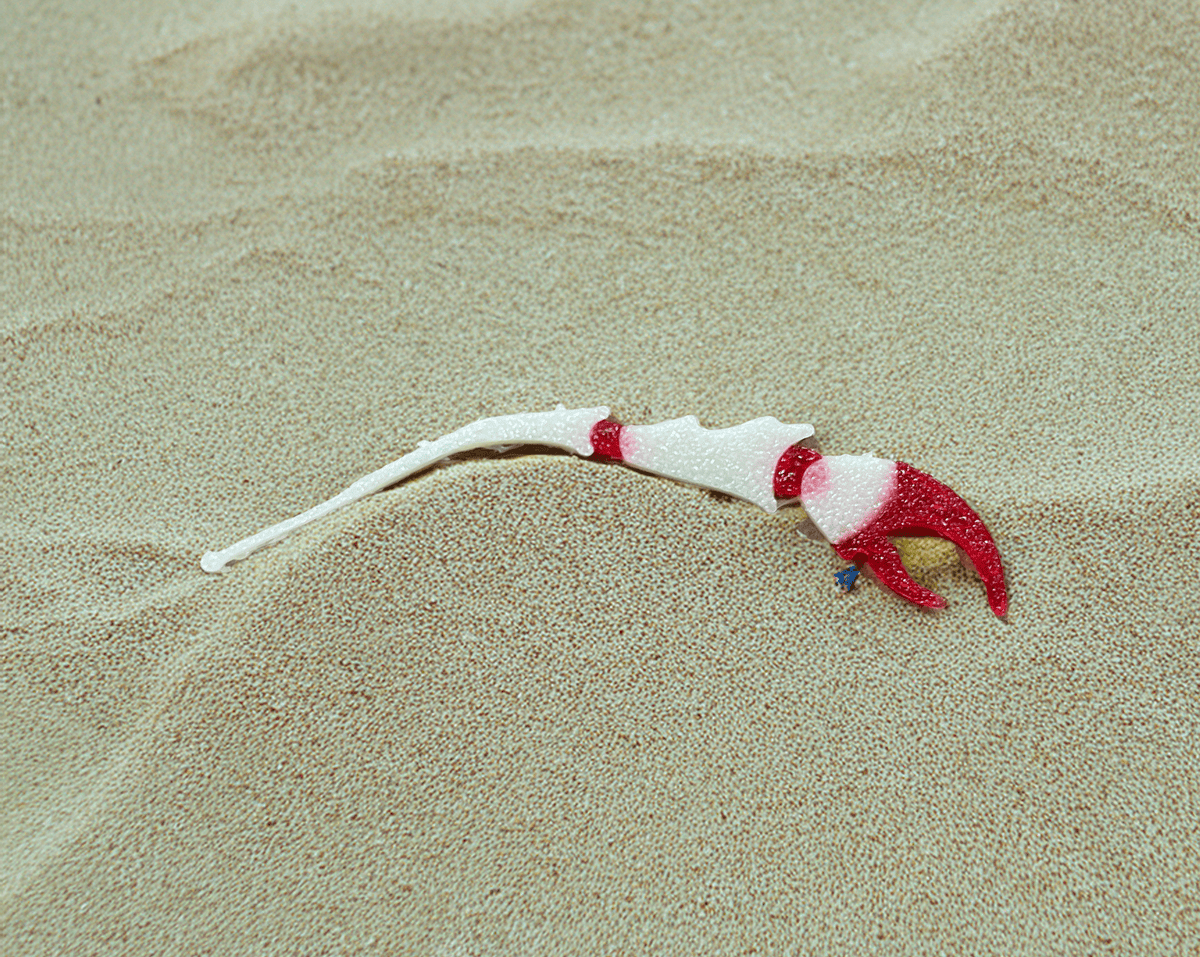 Flats Craft The Claw Middle / Natural/Red