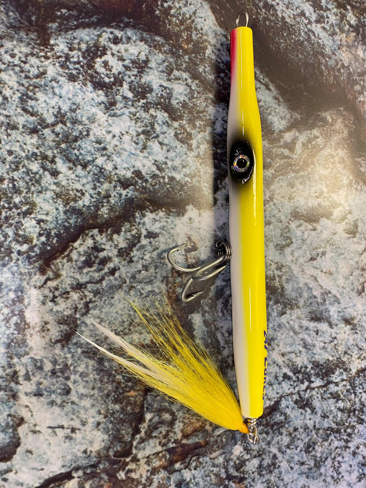 247 Lures 7&quot; Needlefish Yellow