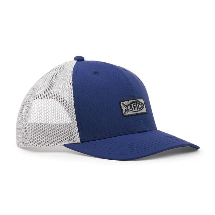 Aftco Original Fishing Trucker Hat Navy