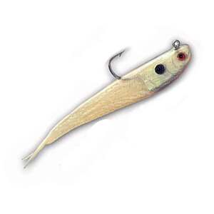 Tsunami Split Tail Minnow 4&quot; (1/2 oz) / Pearl Black Spot