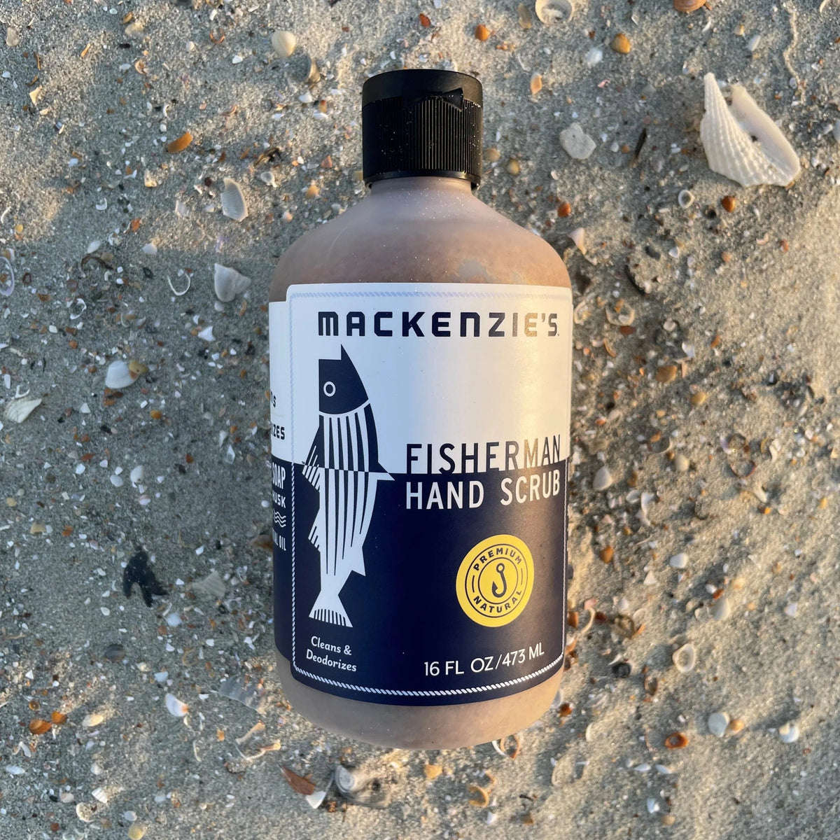 Mackenzie&#39;s Fisherman Hand Scrub 16 FL OZ