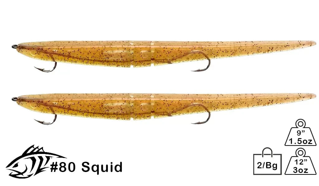 Rigged Slug-Go 9in / Squid