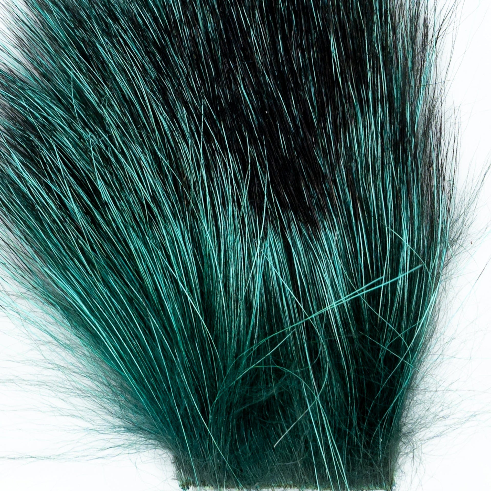 Dyed Silver Fox Hair Yellow