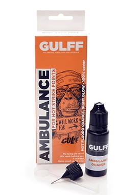 Gulff UV Ambulance Resins 15ml Orange