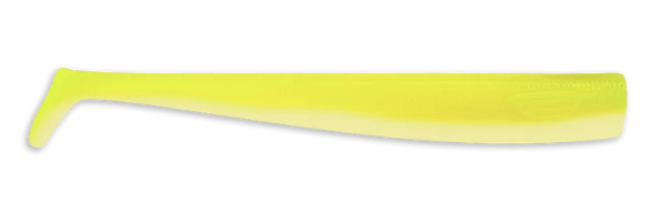 Jyg Pro Swym Paddle Tail 7 Inch / Highlighter