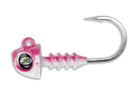 Jyg Pro 3 Inch Jig Head 3 Inch- 1/8oz / Flamingo