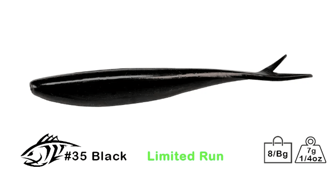 Lunker City Freaky Fish Black
