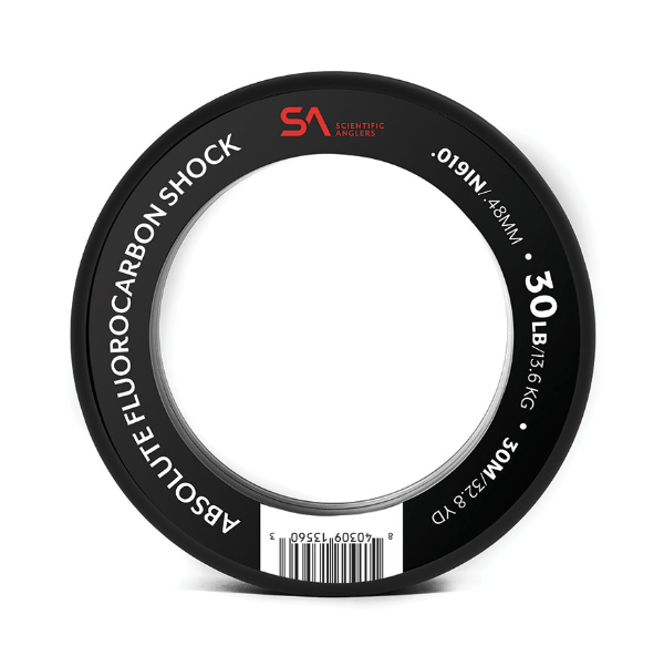 Scientific Anglers Absolute Fluorocarbon Shock Leader Material 25lb