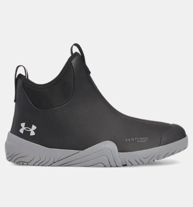 Under Armour Charged Shoreman Deck Boot 7 / Black / Steel / Mod Gray