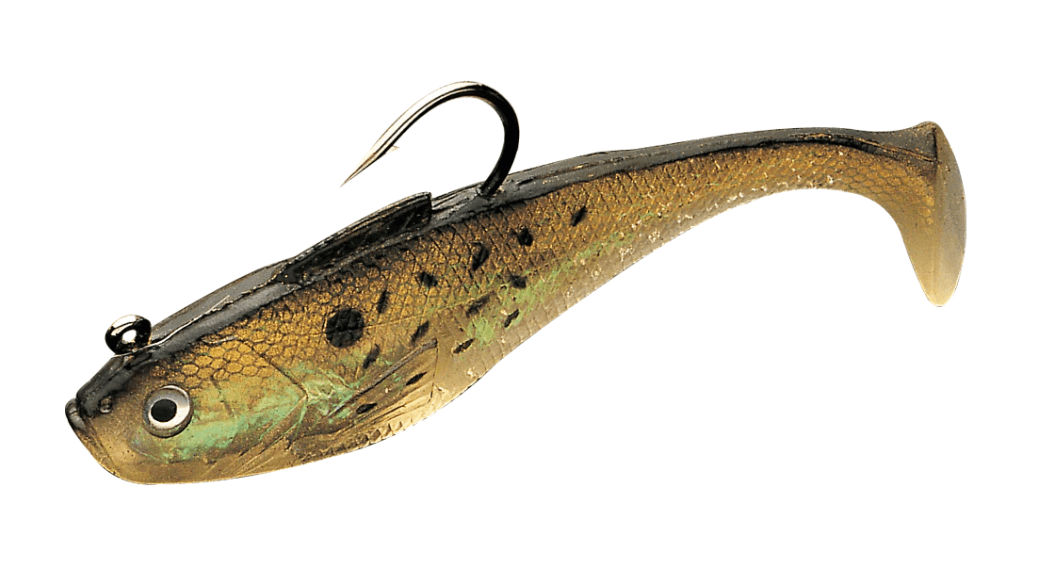 Tsunami Pro Holographic Swim Shad 6&quot; 2 3/8oz / Golden Bunker