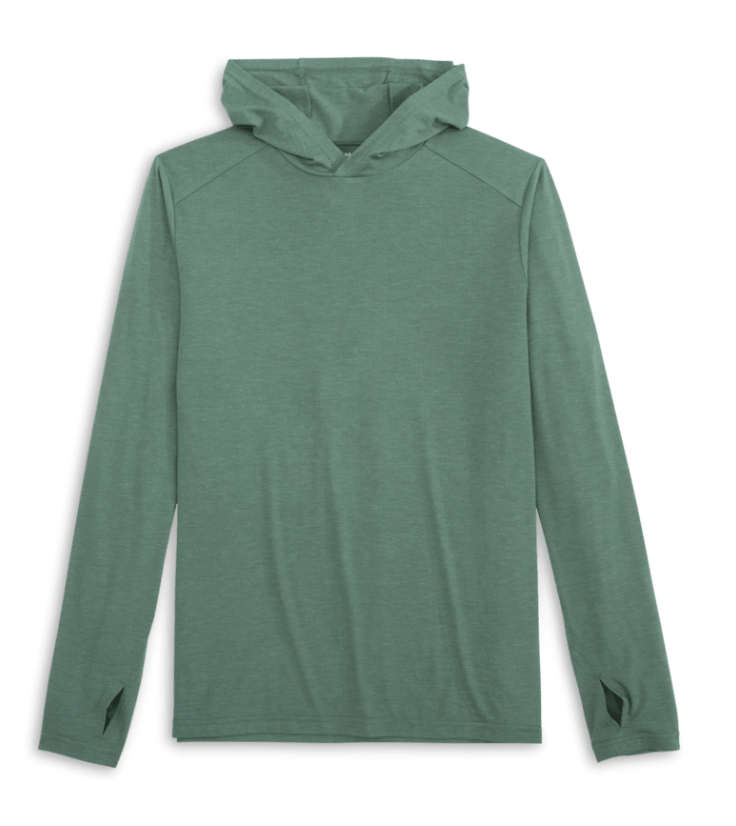 Free Fly Bamboo Shade Hoody M / Heather Slate Blue