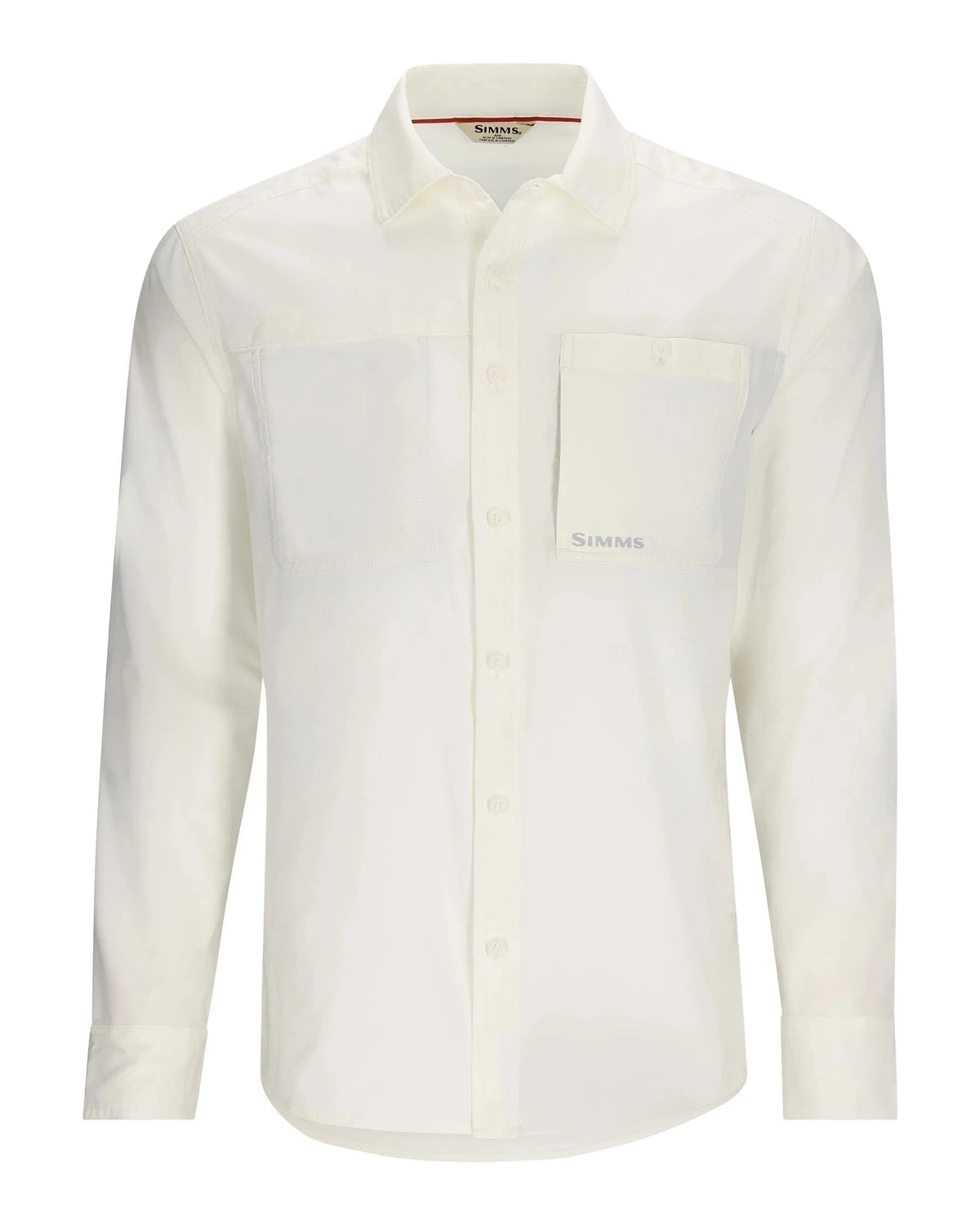 Simms Challenger Long Sleeve Shirt White / Medium