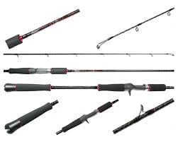 Jigging World Black Widow Rods JW-BW-120S