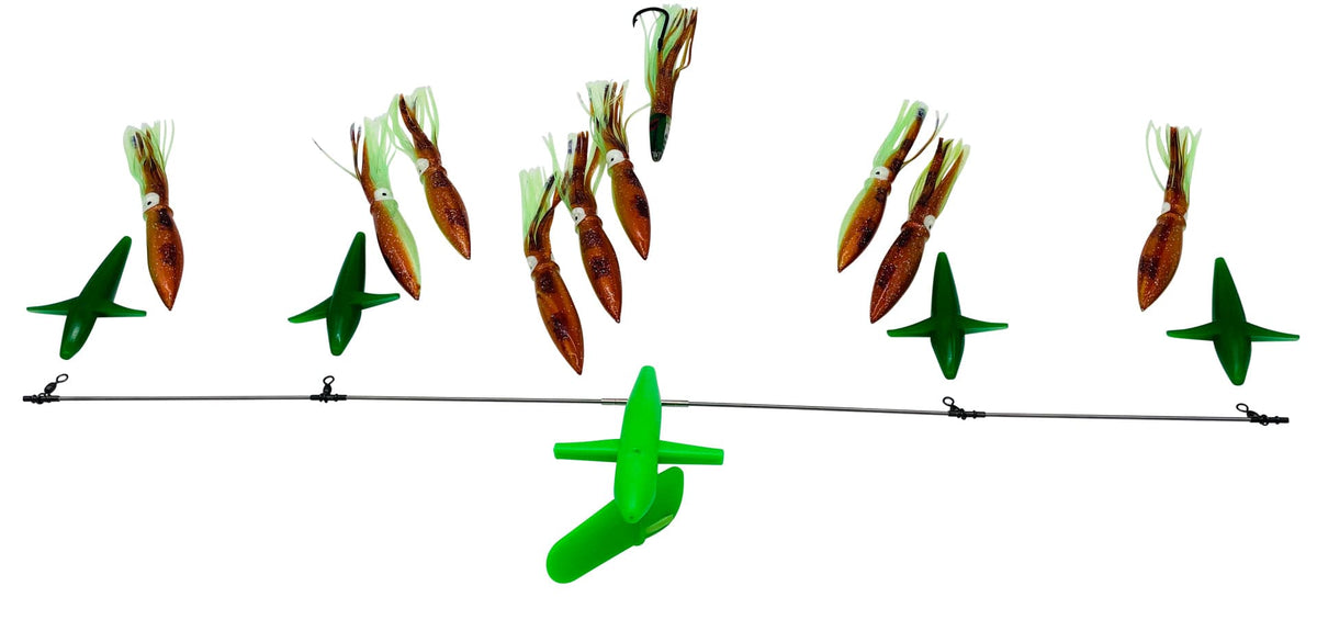 Chatter Lures 36&quot; Side Tracker - 9&quot; Floating Squid Sandeel