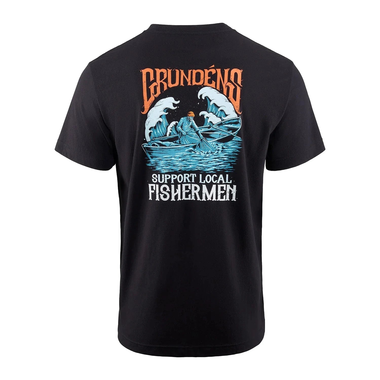 Grunden's Support Fishermen SS T-Shirt M