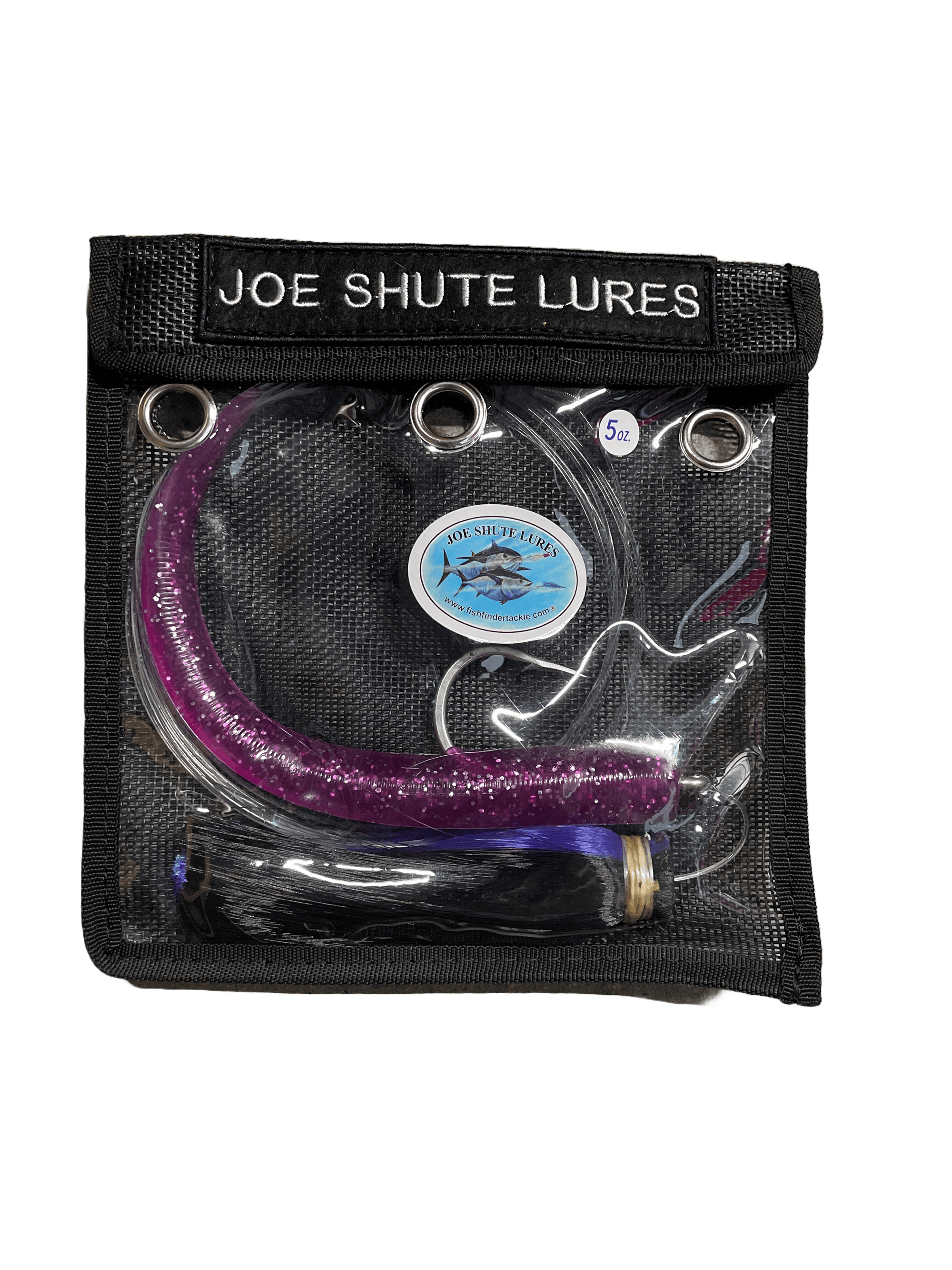 Joe Shute Lures Rigged Ballyhoo 3oz / Pink/Crystal