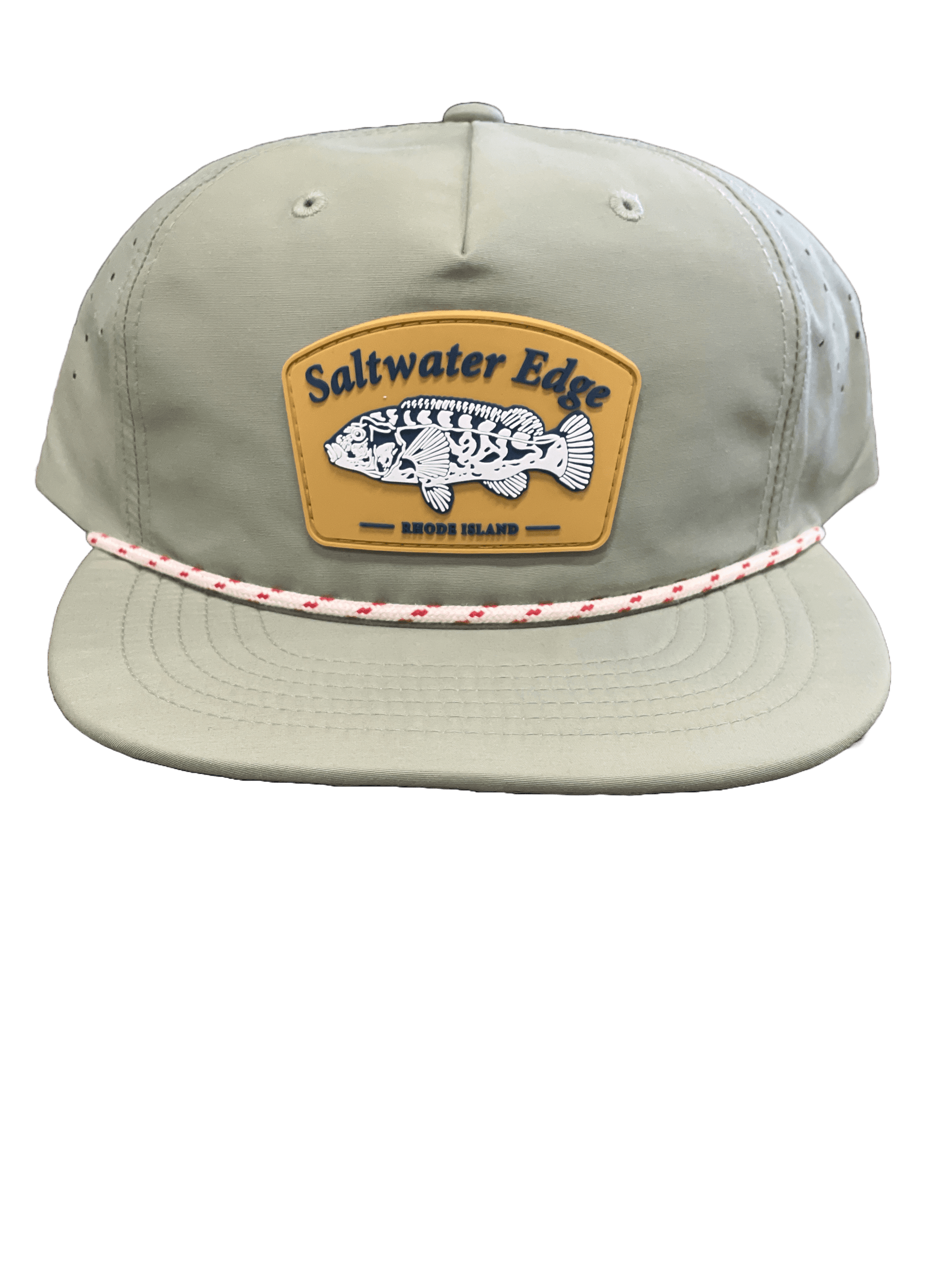 Saltwater Edge Tog Patch Hat Navy Rope Trucker - Snap Back