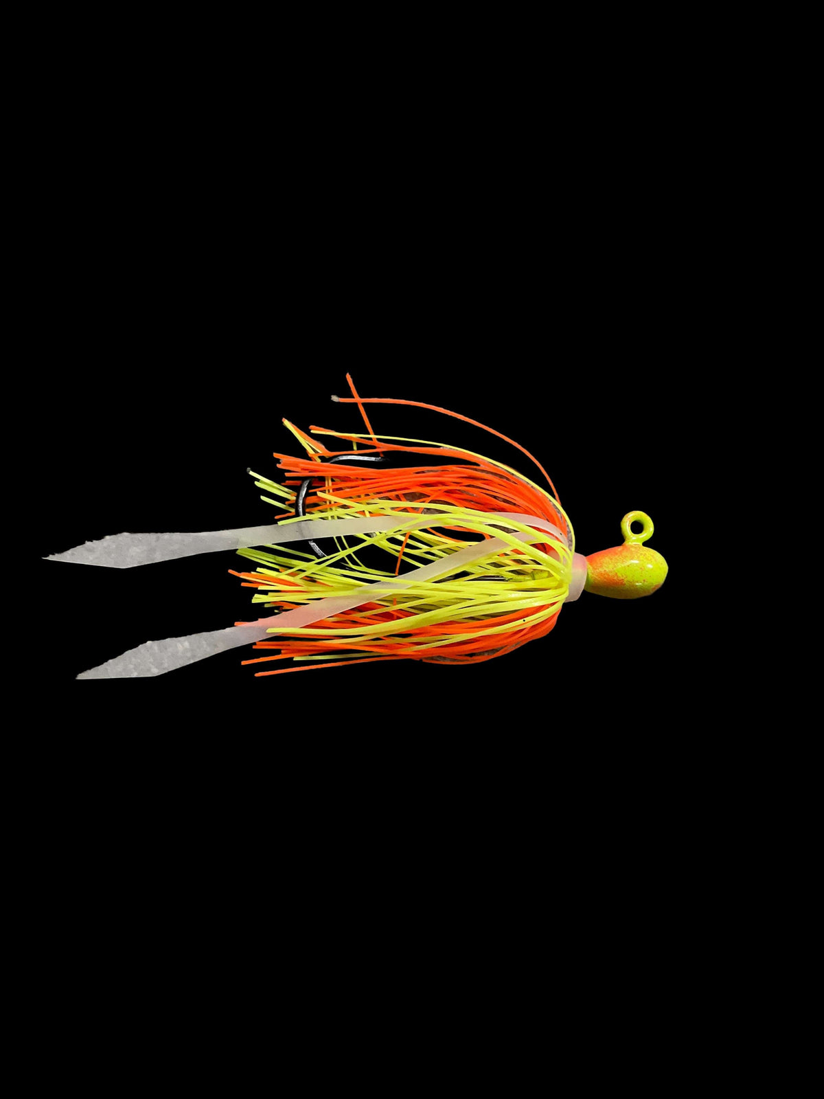 MagicTail Tear Drop Chicken Rig Jigs 1/4 oz - 2 Pack / Fire Tiger
