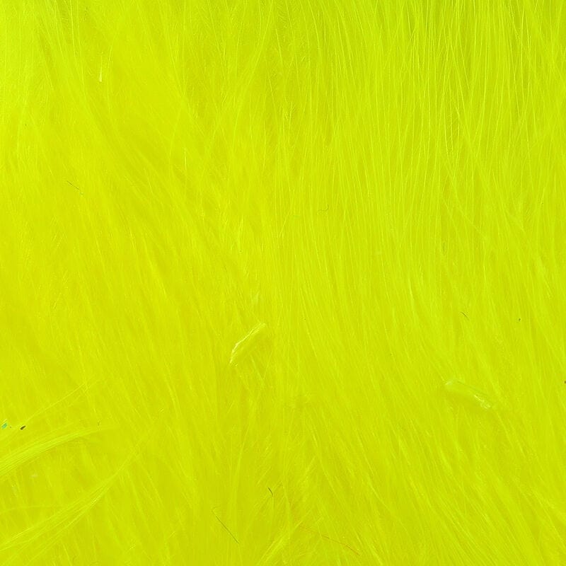 Marabou Strung Blood Quills Fl. Yellow