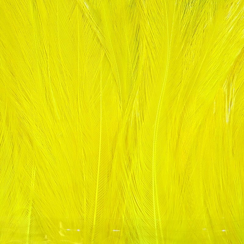 Saltwater Neck Hackle FL. Yellow