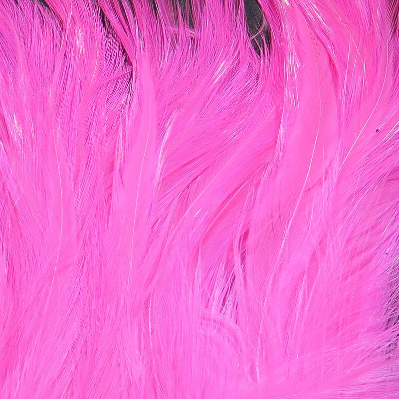 Saltwater Neck Hackle Hot Pink