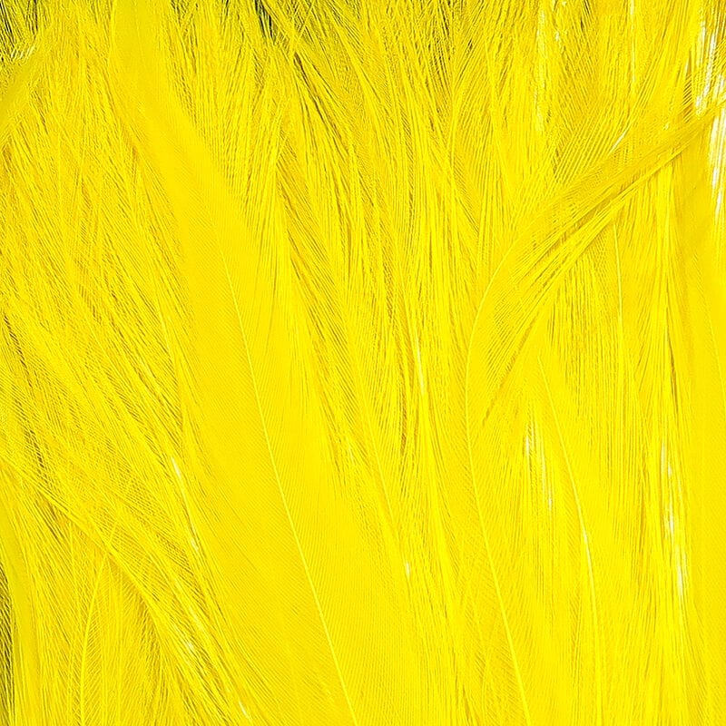 Saltwater Neck Hackle Yellow