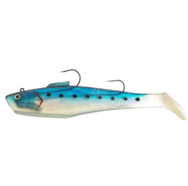 Tsunami Pro 9" Swim Shad Double Hook Opaque White