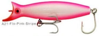 Super Strike Little Neck Swimmer Flo Pink / White Streak