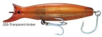 Super Strike Little Neck Swimmer Transparent Amber