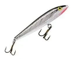 Rebel Jumpin Minnow Silver/Black Back