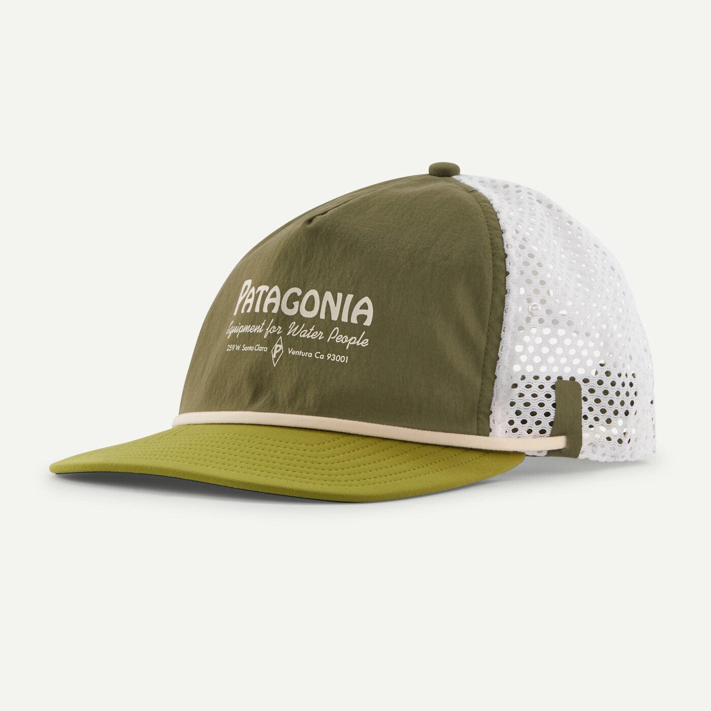Patagonia Merganzer Water Hat Flying Fish Banner: Forge Grey