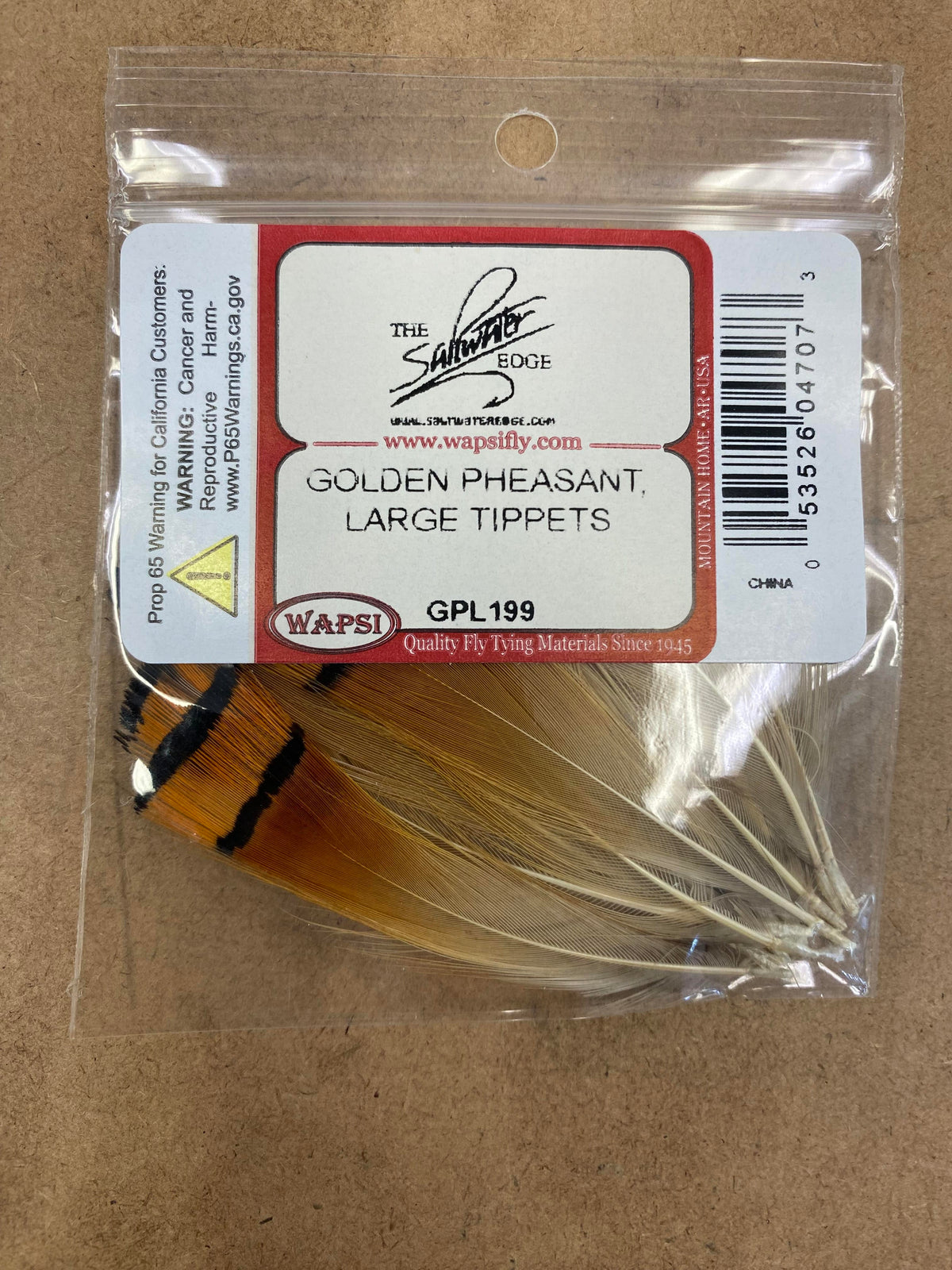 Golden Pheasant Tippets