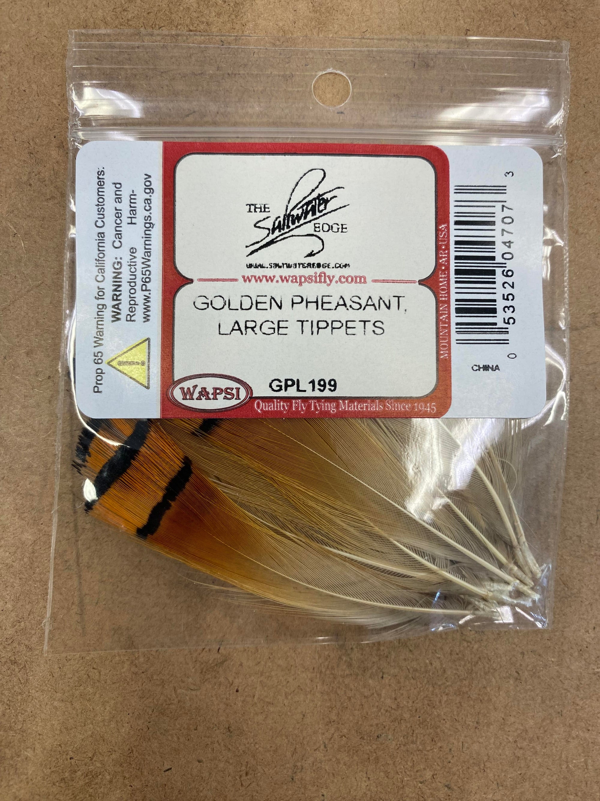 Golden Pheasant Tippets