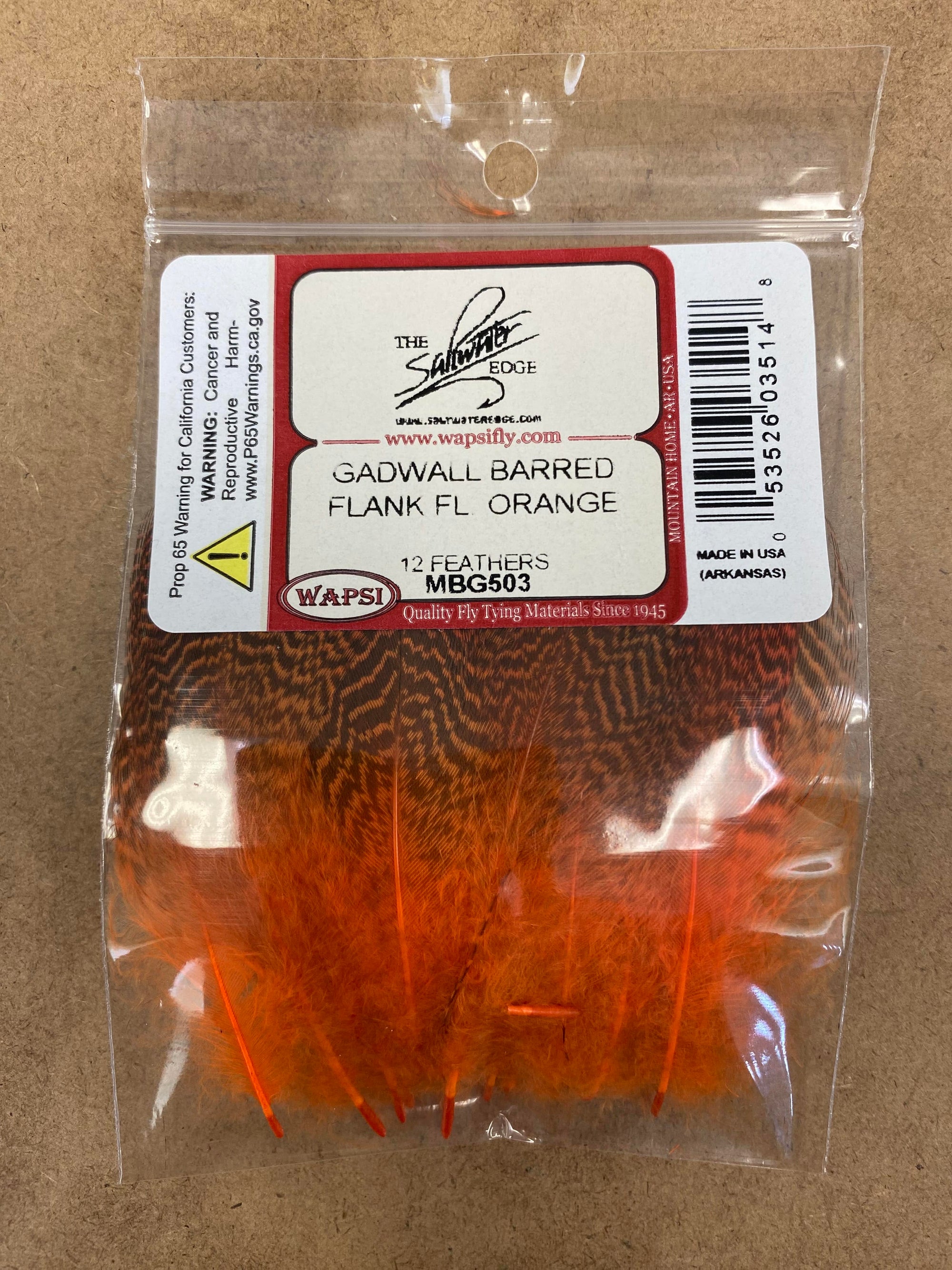 Gadwall Barred Flank Natural